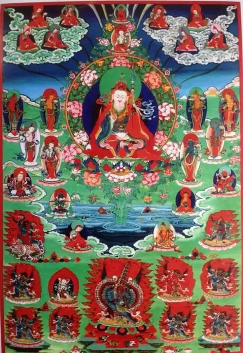 普获悉地祈祷文皈依境图