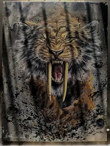 原创-《剑齿虎》