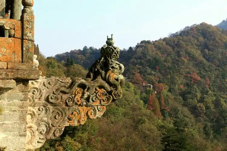 旅行 游武当山观龙头香 写美篇这里是南岩宫有名的