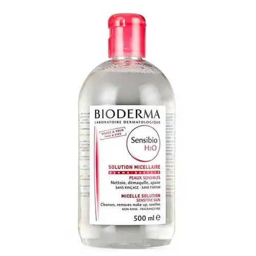全球购法国贝德玛(bioderma)舒妍多效脸部洁肤液保湿补水舒颜卸妆水