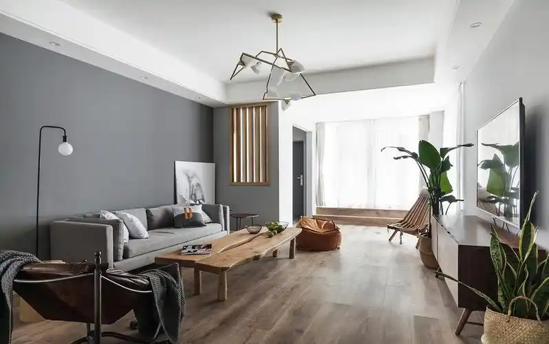 成都装修案例:100平米北欧风格装修效果图