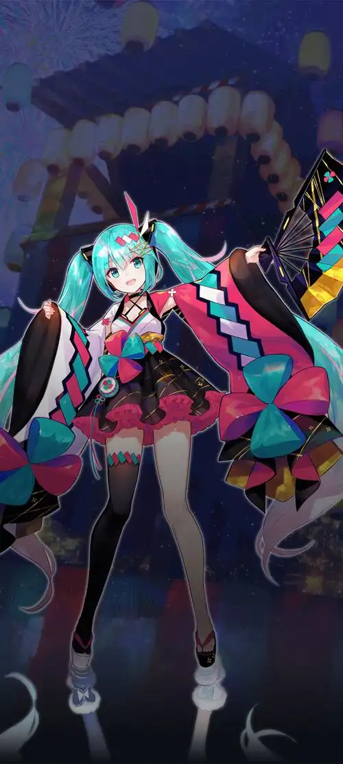 初音魔法未来2020主题视图 壁纸锁屏 x2 【1080x2400px】