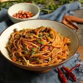 面厨娘 湖北特色特产武汉热干粉干拌粉干粉待煮方便速食带调味料包1人