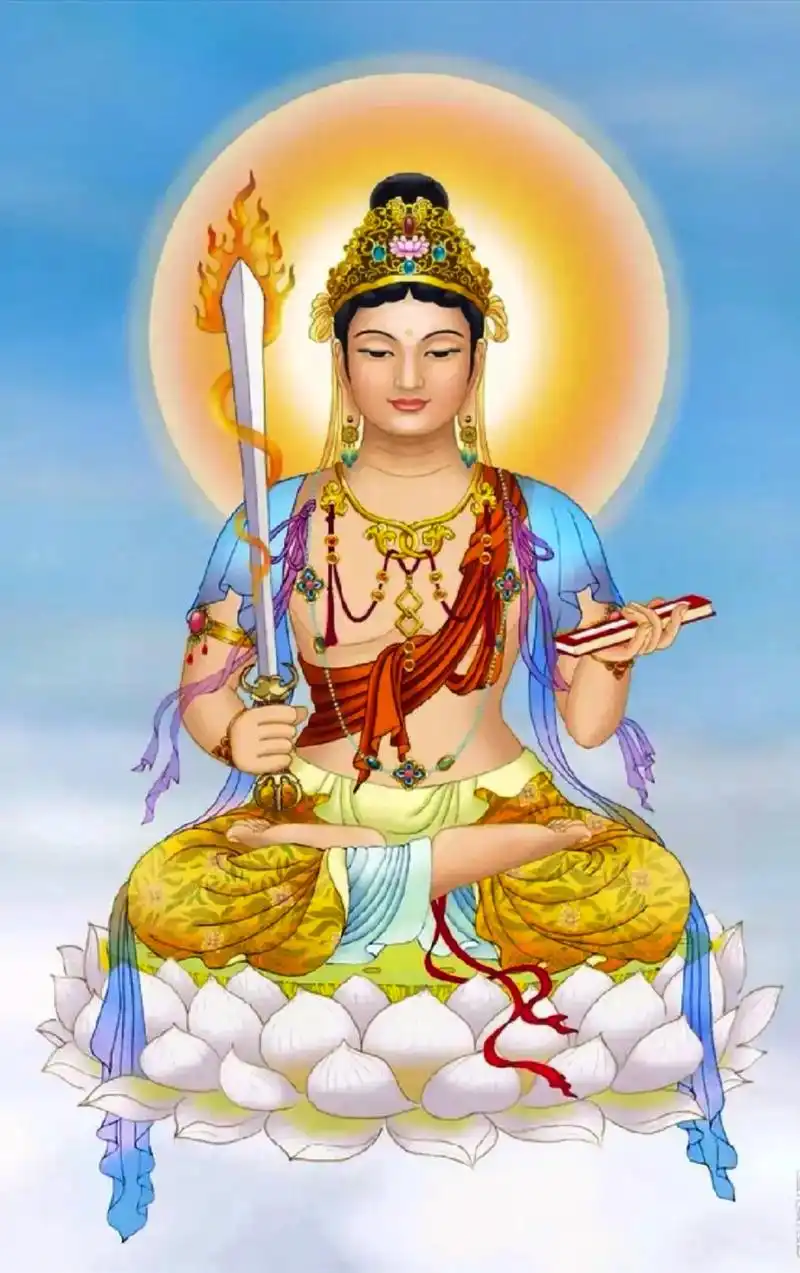 佛  南无大智文殊师利菩萨摩诃萨050505 为三界六道众 - 抖音