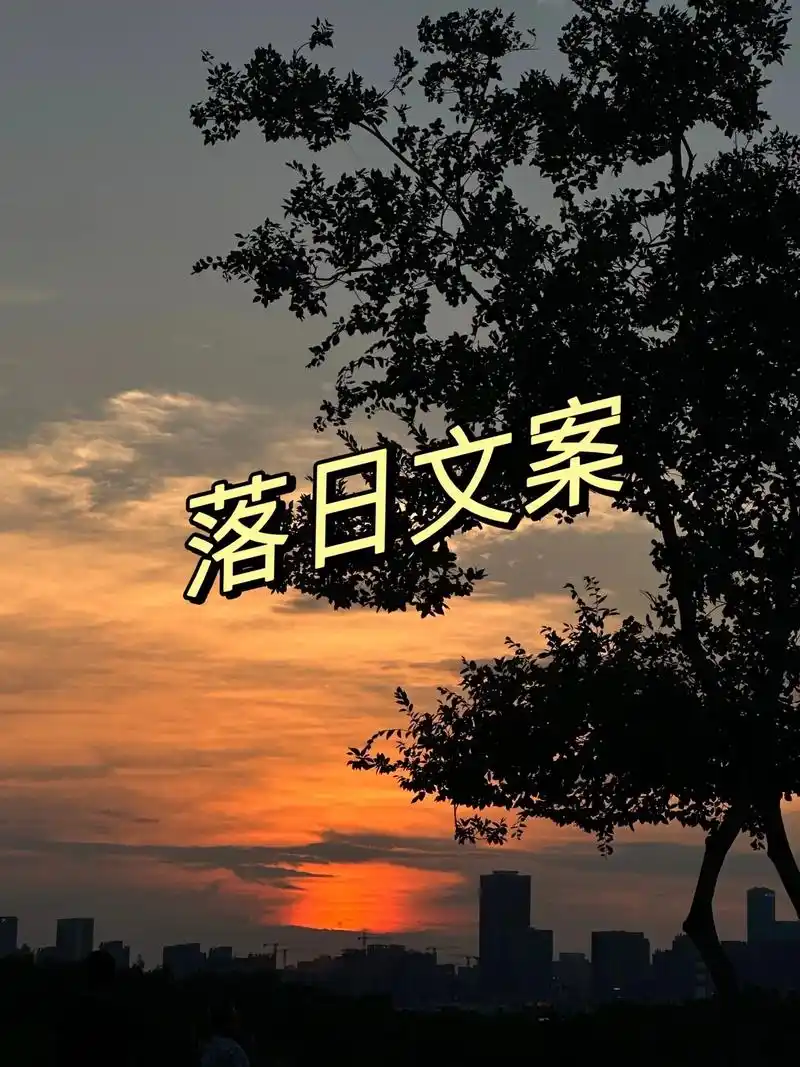 落日文案.下次看到落日记得用上哦#今日文案 #落日余晖映晚霞 - 抖音