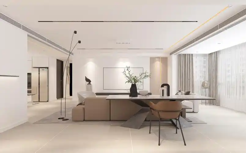 吊顶保利大国璟-137㎡-现代轻奢风格