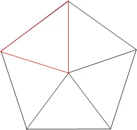 五边形怎么画成一个十五分之三