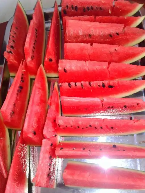 切片的西瓜.