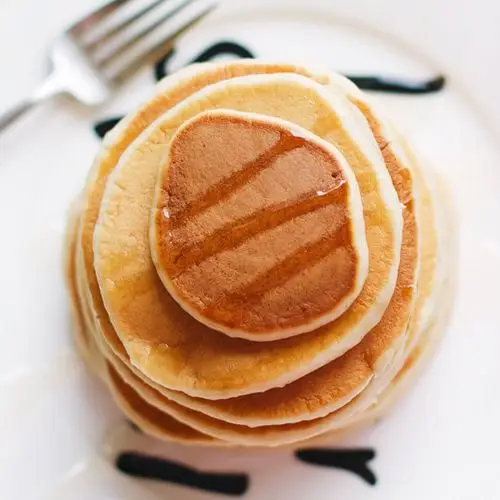 doraas做的超润香芋黑麦松饼