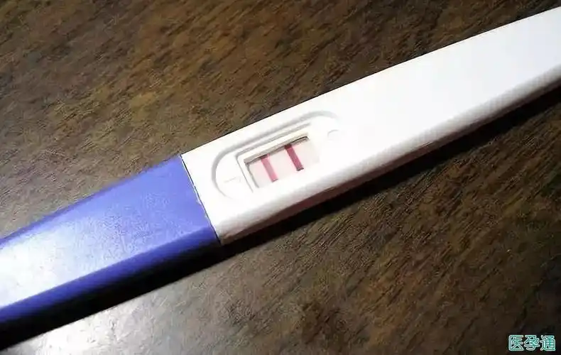 已怀孕验孕棒图