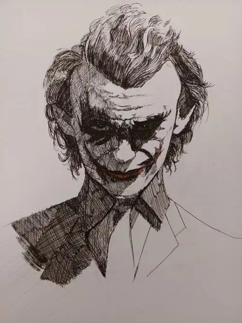 小丑临摹