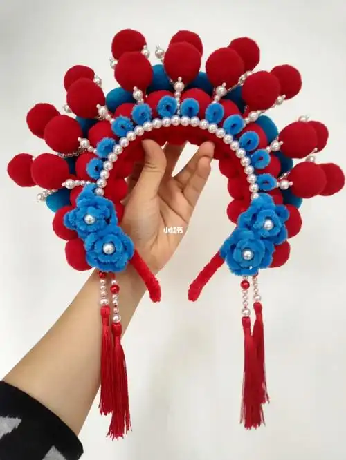 京剧扭扭棒发箍