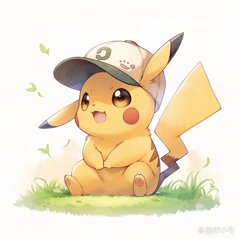 头像|戴棒球帽的皮卡丘 可爱皮卡丘头像来啦