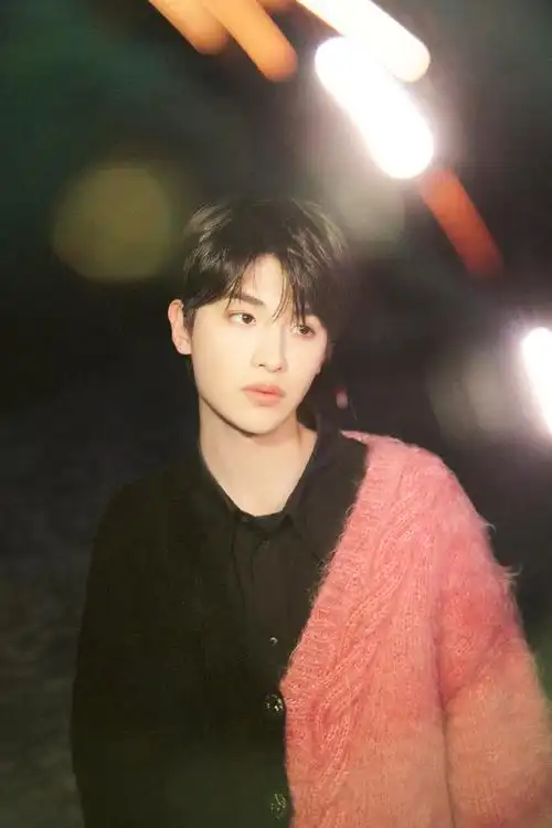 黄明昊夜幕烟花氛围感大片