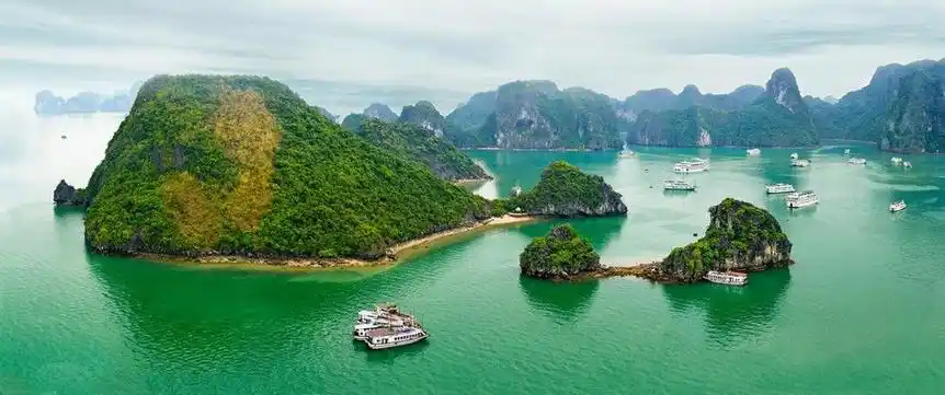 桂林山水自然风光带鱼屏壁纸