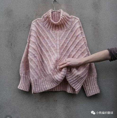 【视频 图解】小熊教你织鱼骨花样宽松有范儿毛衣-教程,非实物