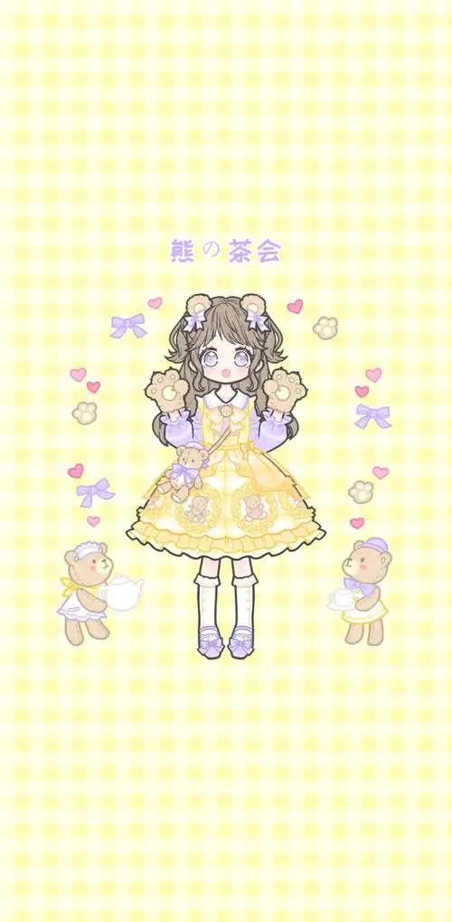 装扮少女套装立绘大全