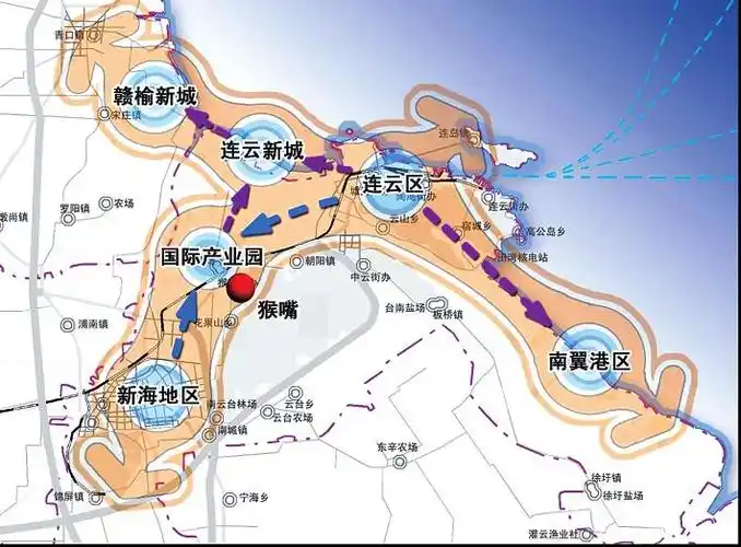 连云区调整行政区划 新设海州湾街道办事处