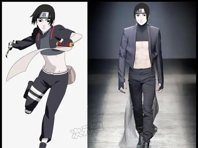 当佐井穿上时装走上t台,整个人都非