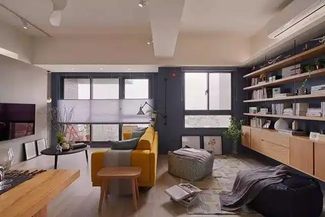 客厅书房一体化设计大气亮丽总有一个让你满意