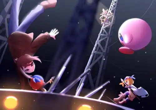 hichocolate小佐久星之卡比探索发现星之卡比這次沒畫卡比和瓦豆魯迪