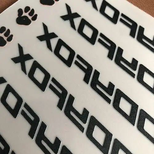 硅胶转印烫标 印花