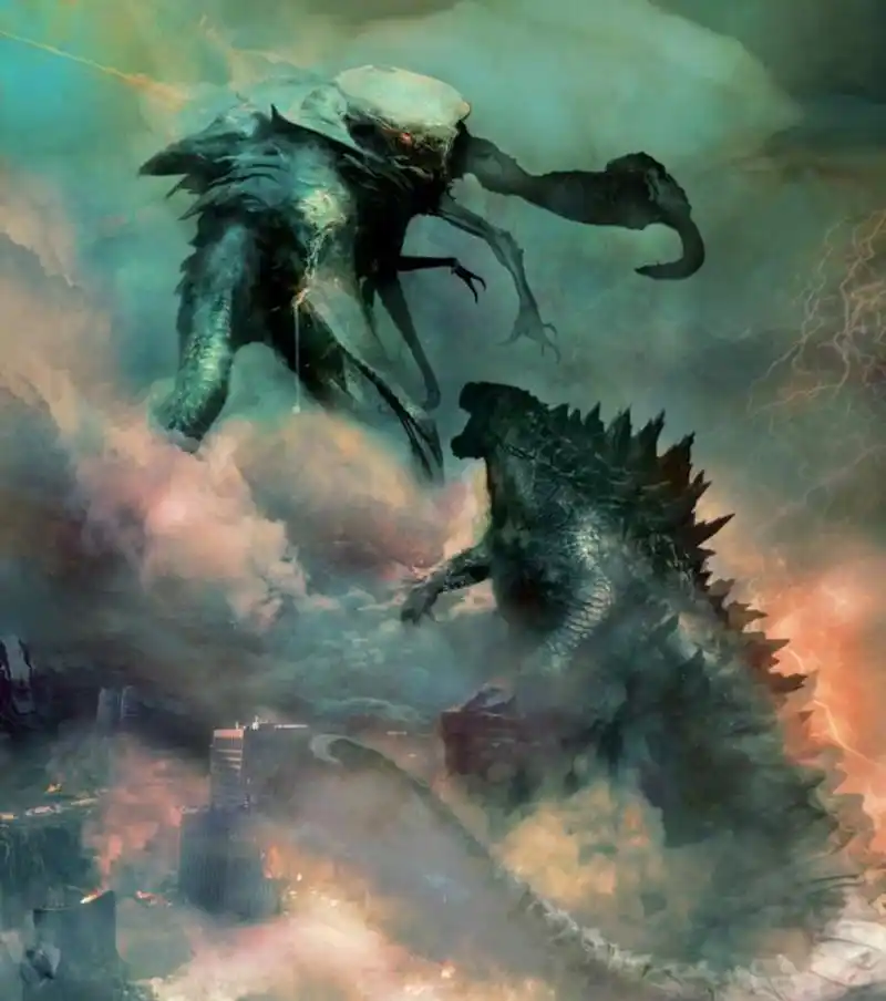 电影《哥斯拉》系列 泰坦怪兽穆托 设定欣赏