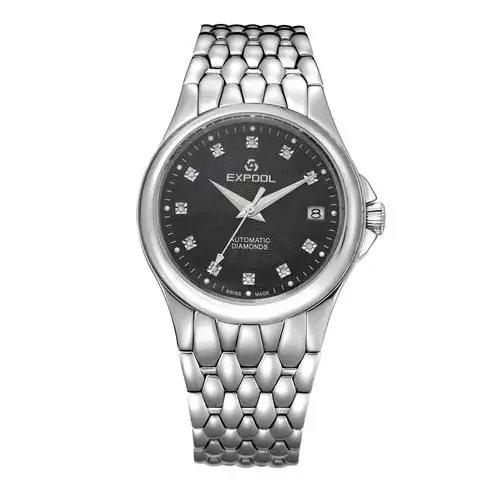 expool 依保路 瑞士 依保路爵士系列真钻自动机械男表 eg-83.11.