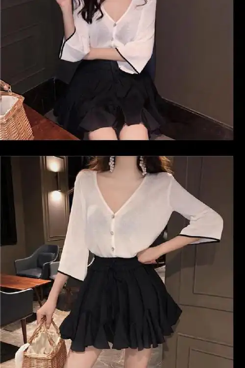 熠垣枫穿搭套装女时尚连衣裙七分袖中袖夜店性感早春气质女神范衣服