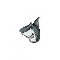 鲨鱼头像卡通图片_卡通大鲨鱼头像图片