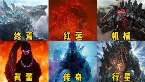 行星哥斯拉vs噬星者基多拉