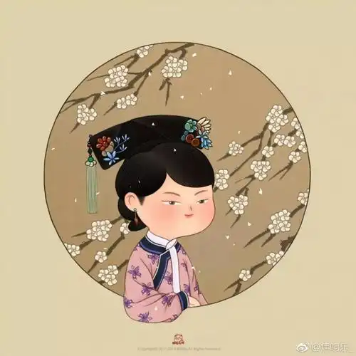 把周迅,千寻画成"150斤"的古风圆脸美人,被人民日报点赞!