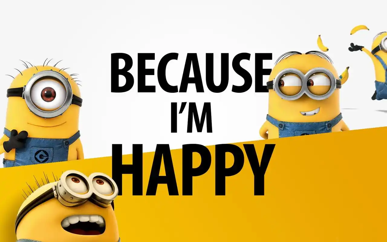 高清卡通小黄人可爱图片电脑桌面壁纸下载