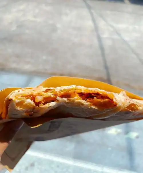 南阳府衙小吃街美食61丁福吉锅盔