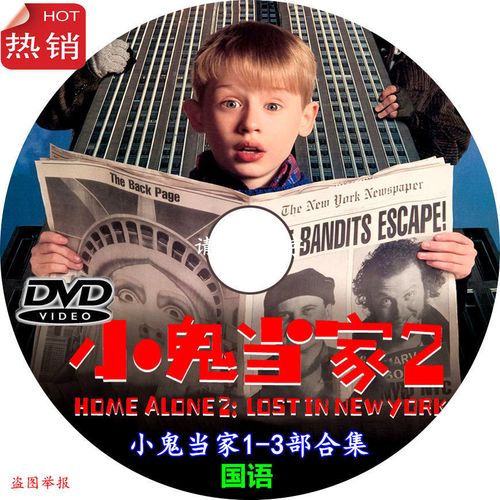 《小鬼当家3部合集》国语中文字幕 电影光盘高清dvd影碟高画质