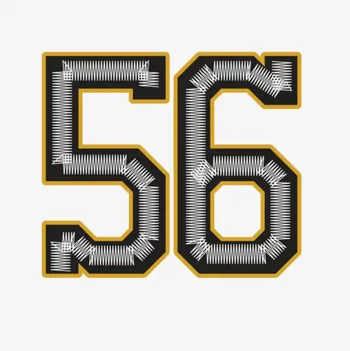 可爱的动物数字56