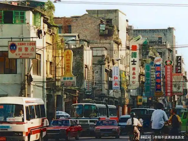 老照片:90年代的广州,这熟悉的面貌就如同发生在昨天