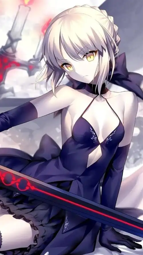 fate黑呆高清壁纸合集,含手机竖屏