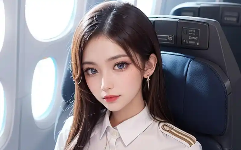 气质美女性感的空姐9