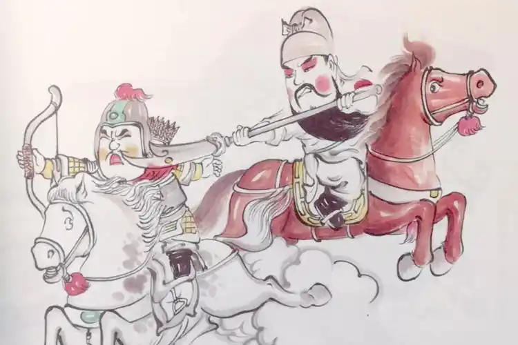 第四十六回 过五关云长斩六将_关羽