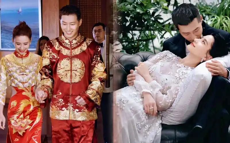 何超莲窦骁官宣婚礼,双方亲属到场祝贺,前任吴克群大秀腹肌赚钱