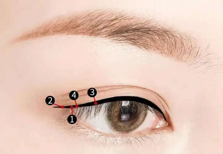 眼线怎么画初学者(新手画眼线操作教程)