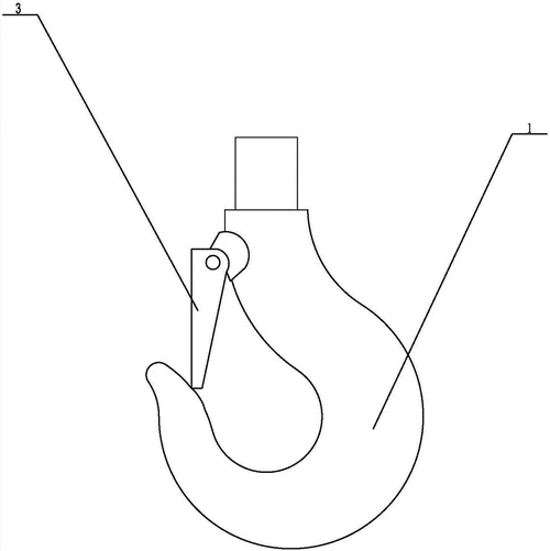 用于起重机的自锁式安全吊钩的制作方法与工艺