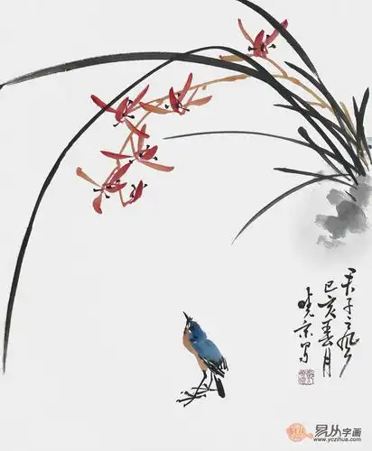 吉祥寓意的花鸟画 名家画作供您欣赏 塑造国画经典__凤凰网