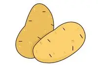 土豆怎么画简单