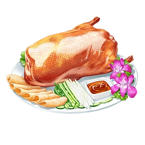 北京烤鸭食物图png