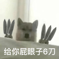 狗子拿刀表情包合集