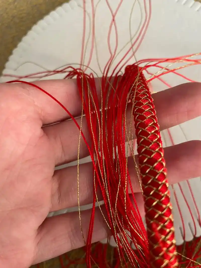 定制龙鳞锦鲤手绳钥匙扣