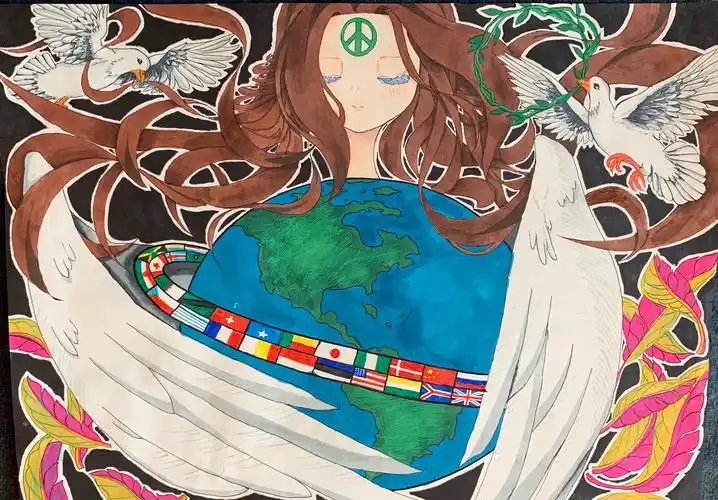 2020-2021年度和平海报(三十二中 )