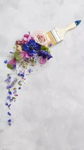 【小清新】高清花瓣创意摆拍手机壁纸